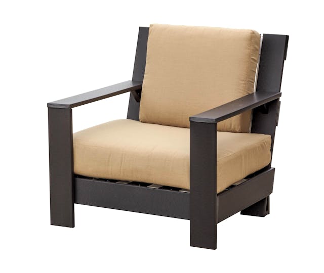 Wildridge | Contemporary Deep Seat Side Chair with Cushions
